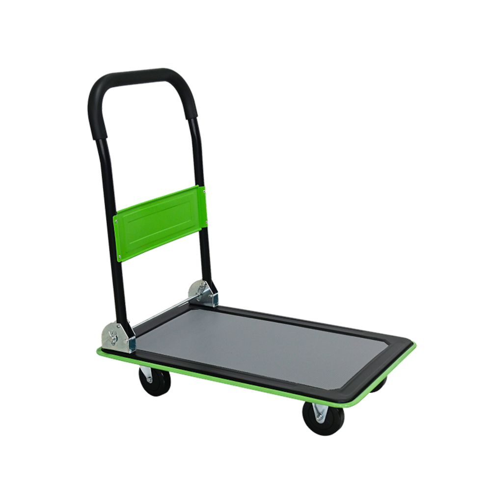 330lbs Heavy Duty Capacity Foldable Plastic Platform Truck_4Dock